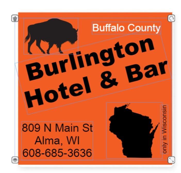 The Burlington Hotel & Bar - Alma Wi Esterno foto